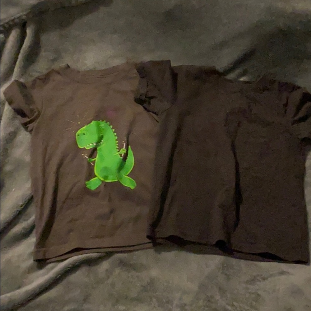 2 size 4T shirts never used